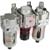 SMC Corporation - AC30-N03DE-Z - press gauge auto drain 3/8NPT ports 150 PSImax Filter, Regulator & Lubricator|70070477 | ChuangWei Electronics