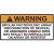 HellermannTyton - 596-00590 - 95.25 x 50.8mm50 Hazard Warning Label with English Text Vinyl|70274166 | ChuangWei Electronics