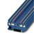 Phoenix Contact - 3208208 - NS35/7.5,NS35/17 Blue 26-16AWG 3.5mm Push-InConn Feed-Thru DINRail TermBlk Conn|70279398 | ChuangWei Electronics