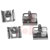Hoffman - AL17 - 2 Clamps/Hardware A51 Junction Boxes Steel Clamp Kit Enclosure Accessories|70304792 | ChuangWei Electronics