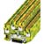 Phoenix Contact - 3210596 - 5.2mm W Green-Yellow 26-12AWG 0.14-4 sq. mm 4 4 Gnd Module Term Blk Conn|70170235 | ChuangWei Electronics
