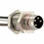 TURCK - MFSS 4-0.2 - Nickel Plated Brass 125 VAC/VDC 2A 24 AWG 4 Straight Male Receptacle|70035997 | ChuangWei Electronics