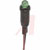 VCC (Visual Communications Company) - L59D-G12-W - 60deg 6In. Wire /Snap 12VDC 1/4In. 20mcd Green LED Indicator,Pnl-Mnt|70214113 | ChuangWei Electronics