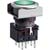 IDEC Corporation - LB6MB-M1T6B - UL CSA Blk Solder tabs Flush metal bzl 18.2mm mnt DPDT Rnd Switch, pushbtn|70232800 | ChuangWei Electronics