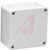 Altech Corp - 125-401 - 2.56x2.56 in Low Cover Gray Polycarbonate Enclosure|70075102 | ChuangWei Electronics