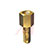 Keystone Electronics - 7228 - Steel/Yellow Chromate .187 OD .250Length 4-40 Thread w/o Hdwr Jack Screw|70182063 | ChuangWei Electronics