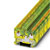 Phoenix Contact - 3211867 - Green/Yellow 49mm Length Push In 26 to 12 AWG 2 Way PTS 2.5-PE Earth Block|70251548 | ChuangWei Electronics