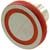 EAO - 61-9642.2 - 19.7 mm Transparent Red Matte Round Flat Flush Plastic Lens Accessory|70029780 | ChuangWei Electronics