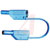 Staubli - 28.0125-10021 - 1m Lead Length Black 600 V 1000 V 32A 4 mm Test lead|70749704 | ChuangWei Electronics