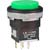 NKK Switches - LB15WKG01-FJ - Green Cap Black Housing Round On-(On) SPDT Panel Seal Pushbutton Switch|70192033 | ChuangWei Electronics