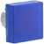EAO - 61-9671.6 - 18x18 mm Transparent Blue Matte Square Flat Flush Plastic Lens Accessory|70250360 | ChuangWei Electronics