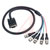 L-com Connectivity - CTL5CAT-6B - 6.0 ft Black HD15 Male/5 BNC Male SVGA Breakout Cable|70678983 | ChuangWei Electronics
