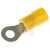 RS Pro - 6139378 - Yellow 12 - 10 AWG M4 Stud Size Crimp Ring Terminal|70646228 | ChuangWei Electronics