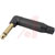 Amphenol Audio - ACPM-RB-AU - Mono Solder Black Gold 1/4 in. Right Angle Phone Plug|70400412 | ChuangWei Electronics