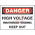 Panduit - PPS0305D75 - High Voltage Keep Out Danger Header Polyester Adhesive Sign|70415923 | ChuangWei Electronics
