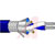 Belden - 9463DB S8Y1000 -  Blue PE jkt Foil/Braid PE ins TC 7x28 20AWG 1Pr Cable|70004576 | ChuangWei Electronics