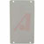 Hammond Manufacturing - 1431-10 - 1441-10 for: 1441-9 20 Ga. Gray 8x4 in. Steel Cover|70164539 | ChuangWei Electronics