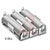 Keystone Electronics - 169 - AAA 3 Cell Alum Rivet Mount Battery Holder|70182722 | ChuangWei Electronics