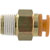 SMC Corporation - KQ2H05-34S - NTP 3.5 mm (Min.) 12.7 mm (Hex.) 1/8 in. 3/16 in. Connector, Pneumatics|70070332 | ChuangWei Electronics