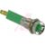 CML Innovative Technologies - 19050351 - Satin Chrome Recessed Bezel 32mcd 24VDC 8mm Green LED Indicator, Pnl-Mnt|70011592 | ChuangWei Electronics