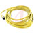 TURCK - SB 5T-6 - 105 degC 250 V 4 A PVC 5 x 22 AWG 6 m Yellow Straight Male Cordset|70036059 | ChuangWei Electronics