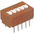 C&K  - BD05 - Std profile PCB pins 100mA 5VDC SPST x 5 pos Slide Switch, DIP|70128461 | ChuangWei Electronics