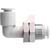 SMC Corporation - KQ2LE04-00 - white plastic 4mm OD applicable tube 4mm port bulkhead male elbow Fitting|70071019 | ChuangWei Electronics
