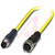 Phoenix Contact - 1406198 - 0.5 m to Socket straight M12 Plug straight M8 4-pos.105C PVC M12-M8|70276776 | ChuangWei Electronics