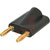 Neutrik - NYS508-B - 6-10.5mm,integrated strain relief, gold contact Black Rean Dual Banana Plug|70549481 | ChuangWei Electronics
