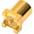 Abbatron / HH Smith - MMCX5228 - 6 GHZ Gold Brass Straight Surface Mount Jack MMCX 50 Ohm Connector|70209874 | ChuangWei Electronics