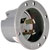 Pass & Seymour - L530FI - Gray NEMA Config: L5-30P 125V 30A Turnlok Flanged Inlet Inlet|70050636 | ChuangWei Electronics