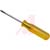 Apex Tool Group Mfr. - R3163 - Amber Handle 3/16 In. X 3 In. Regular Round Blade Screwdriver Xcelite|70222929 | ChuangWei Electronics