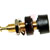 Mueller - BU-P2854-0 - 10Pk 2000VDC 15A Gold Pld Brass 4mm Black Solder PanelMnt Jack Banana Test Conn|70272521 | ChuangWei Electronics