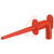 Staubli - 65.9187-22 - 2mm Probe Socket Size 300V Rating 1A Red Grabber Clip|70749507 | ChuangWei Electronics