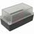 Box Enclosures - BEN-60PC-BLK - 6.5x3.35x3.35in Black/Clear Cover Flame Retard Polycarbonate NEMA4 Enclosure|70020476 | ChuangWei Electronics