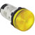 Schneider Electric - XB7EV05BP - 24v Yellow Integrated LED 22mm mnt Pilot Light Indicator|70273324 | ChuangWei Electronics
