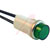Wamco Inc. - WL-1052C5 - 22AWG Wire Leads Lens,High Hat 105-125 VAC 0.500 In Green Neon Indicator,Pnl-Mnt|70117762 | ChuangWei Electronics
