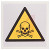 RS Pro - 8134457 - 100x100mm Hazard Warning Toxic Sign with Pictogram Only Vinyl|70656039 | ChuangWei Electronics