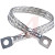 RS Pro - 489191 - 200mm 0.2 (Dia.) mm M5 Stud Size Braided Earth Lead|70639017 | ChuangWei Electronics