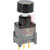 NKK Switches - BB15AP-HA - Black 0.236 in. bushing dia Right angle PCBpins SPDT Mom Switch, Toggle|70322736 | ChuangWei Electronics