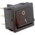 C&K  - D601J12S215PQF - On-None-On DPDT D Series - 10 Amp @ 125 VAC Miniature Power Switch, Rocker|70128624 | ChuangWei Electronics