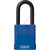 ABUS USA - 74/40 MK BLUE - Blue MK Shackle 1-1/2in H 1/4in Dia 1-1/2in W 6 Pin Plastic Covered Padlock|70566916 | ChuangWei Electronics