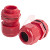 RS Pro - 8229798 - IP68 13 - 18mm Cable Dia Range M25 Red Nylon Cable Gland With Locknut|70656205 | ChuangWei Electronics