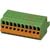 Phoenix Contact - 1717974 -  12 A Green 24-16 AWG 5 mm 3 Insulation Displacement Plug Term Blk Conn|70055435 | ChuangWei Electronics