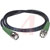 Aim Cambridge-Cinch Connectivity Solutions - 73-6362-25 - 25 feet green boots rg58 thin ethernet cable bnc plug to bnc plug cable assembly|70081081 | ChuangWei Electronics