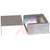 Bud Industries - CU-341-A - Converta Box Series 4x3x1.5 In Natural Aluminum Desktop Box-Lid Enclosure|70148696 | ChuangWei Electronics