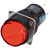 IDEC Corporation - AL6M-M13P-R - RED LED Illuminated OILTIGHT ENCLOSURE Miniature Pushbutton Switch|70173238 | ChuangWei Electronics