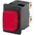 Marquardt Switches - 1686.1101 - QC Red 230V Illuminated 125-250VAC 12A IP40 ON-OFF SPST Pushbutton Switch|70458932 | ChuangWei Electronics