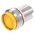 EAO - 45-2231.22G0.000 - 29.45mm Yellow Trans Illuminative Metal Momentary Pushbutton Switch Actuator|70734288 | ChuangWei Electronics