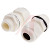 RS Pro - 8229767 - IP68 5 - 10mm Cable Dia Range M16 White Nylon Cable Gland With Locknut|70656196 | ChuangWei Electronics
